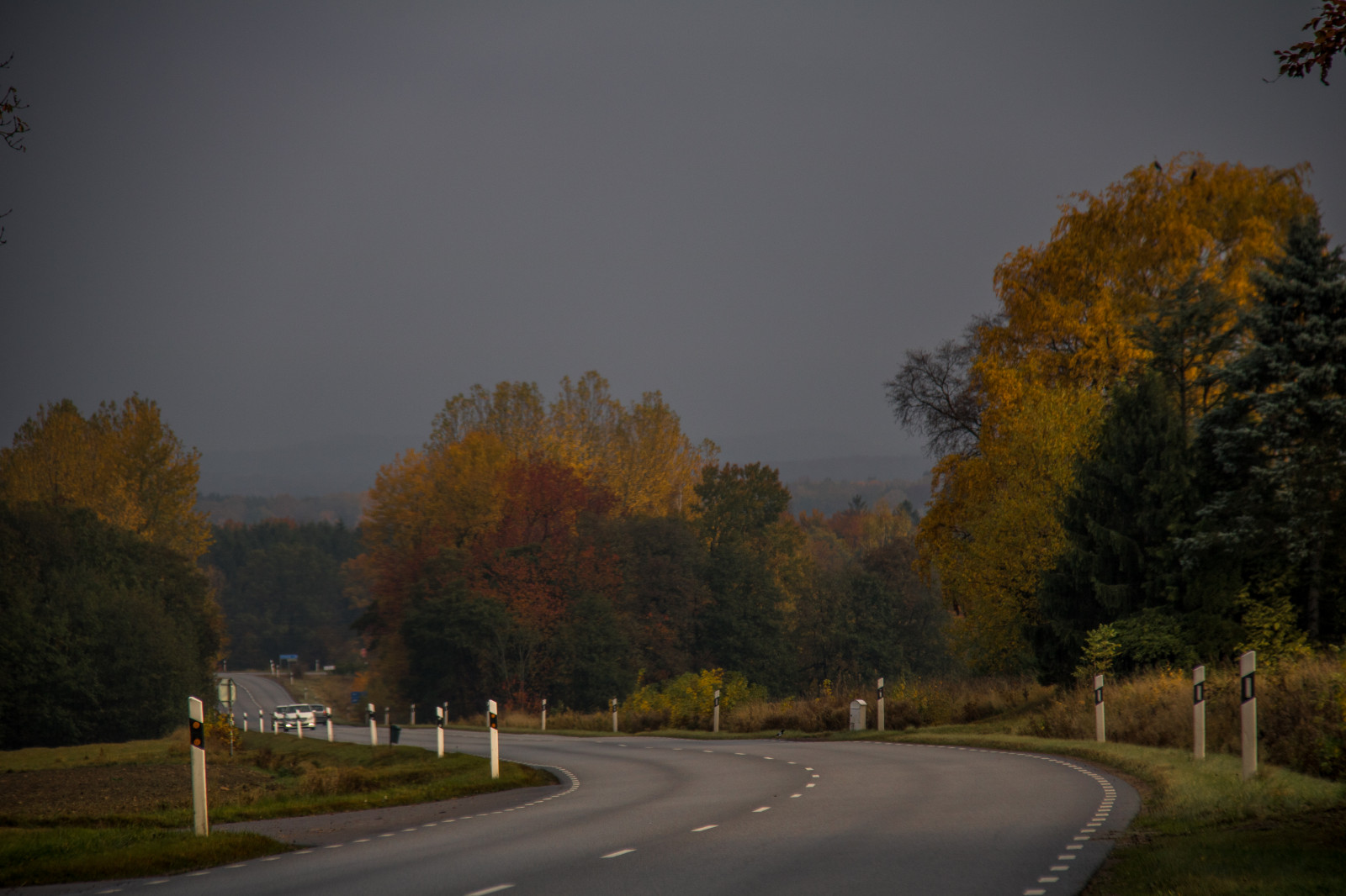 zonsondergang, natuur, hemel, weg, avond, ochtend-, snelweg, schemer, infrastructuur, wolk, boom, herfst, blad, dageraad, fabriek, seizoen, h st, vg, atmosferisch fenomeen, houtachtige planten