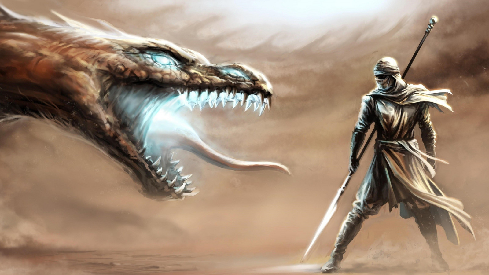 ilustrace, fantasy umění, drak, bojovník, mytologie, VelociRaptor, skica, Snímek obrazovky, počítač tapeta, fiktivní postava