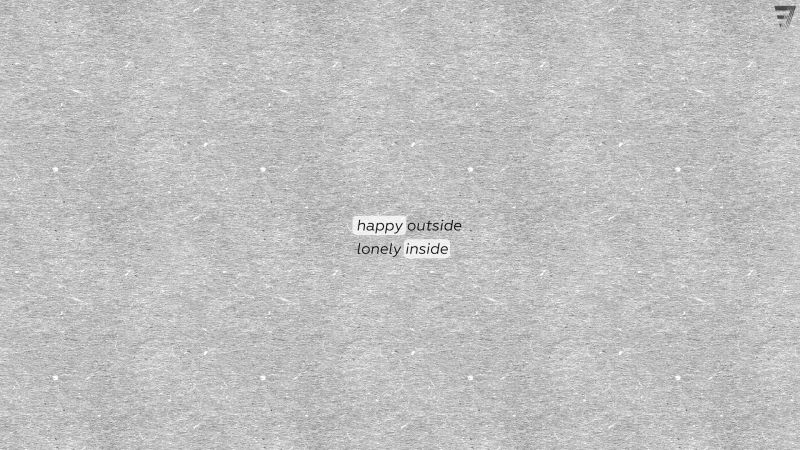 loneliness,1920x1080 px,minimalism