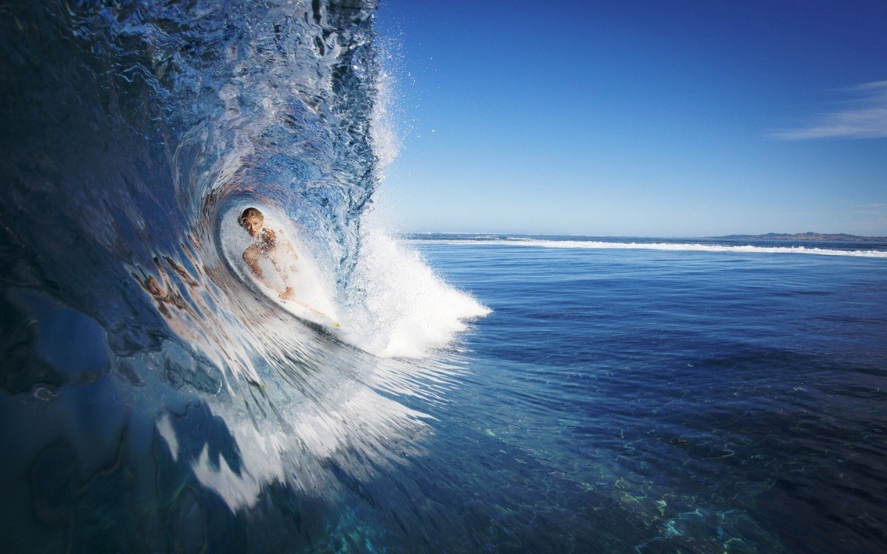 sportovní, krajina, ženy, moře, voda, Příroda, nebe, modrý, vlny, pobřeží, horizont, šplouchání, surfování, Terén, oceán, vlna, 1280x800 px, Atmosféra Země, mořská vlna, extrémní sport, surfování zařízení a potřeby, boardové sporty, vodní sport, povrchové vodní sporty
