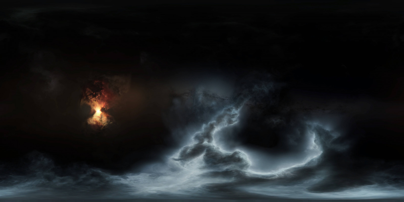 วีดีโอเกมส์, พื้นที่, ภูเขาไฟ, บรรยากาศ, ฟ้าร้อง, EVE Online, เมฆ, ความมืด, ภาพหน้าจอ, ปรากฏการณ์ทางธรณีวิทยา, ปรากฏการณ์