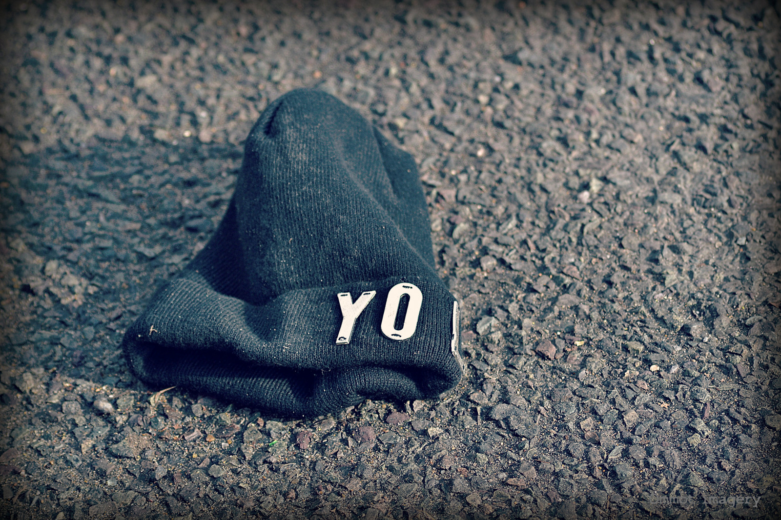 silnice, čepice, Ztracený, Nikon, písmena, yo, špinavý, vlněná čepice, vlněný, itemofclothing, D3100, ommotimagery, ilobsterit