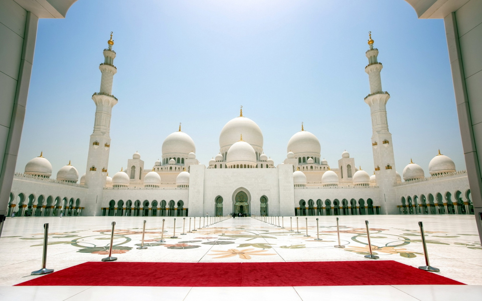 Fondos de pantalla : Mezquita blanca, Jeque zayed mezquita, Abu Dhabi