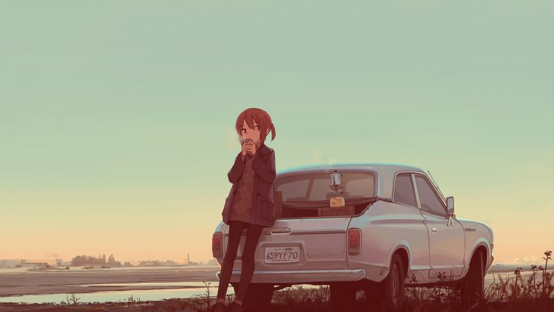 3064x1724 pikseli,Anime,samochód