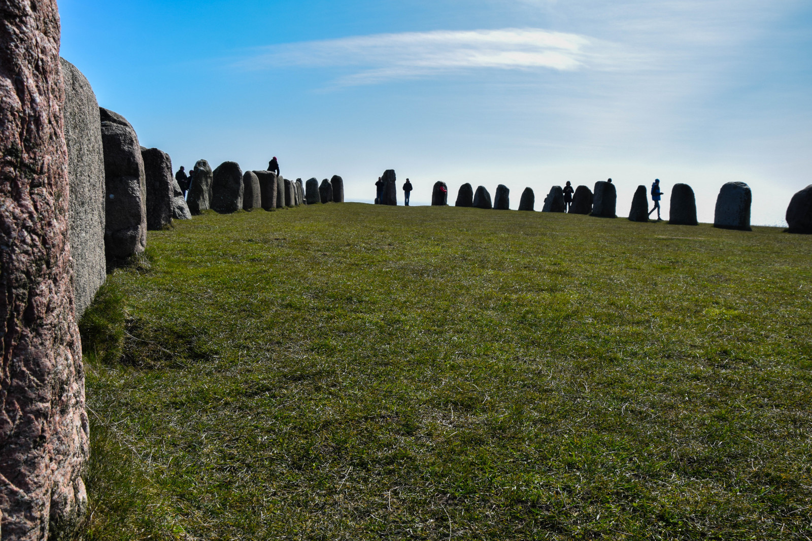 paesaggio, collina, roccia, natura, erba, pietre, Svezia, primavera, rovine, Pasqua, Sverige, Terreno, albero, montagna, all'aperto, sk nel n, SE, sk ne, v r, Sterlen, p sk, alesstenar, k seberga, mning fornl, prato, area rurale, ambiente naturale, caratteristica geografica, ecosistema