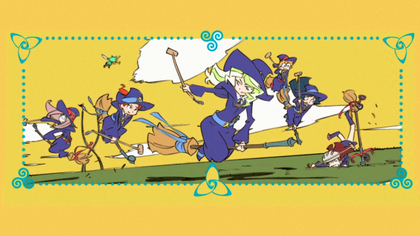 Little Witch Academia, Luna Nova uniform, robes, witch, witch hat, Witch Costume
