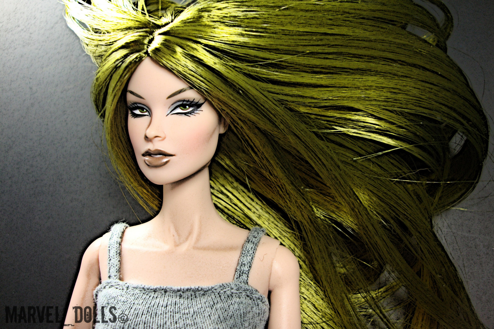 langt hår, sort hår, pige, skønhed, fr, ondskab, vidunder, integritet, brunt hår, menneskehår farve, hår farve, hår tilbehør, reroot, fashiondoll, fashionroyalty, integritytoys, X-faktor, X men, jasonwu, Marvel Comics, tøjmodel, superheroine, marveluniverse, marvelcharacters, vanessaperrin, rebody, lornadane, supervillainess, integritydoll, shockbonbon, xmenenemy, originalvanessaface, shockbonbonvan, rerootvanessa, polarisxfactor