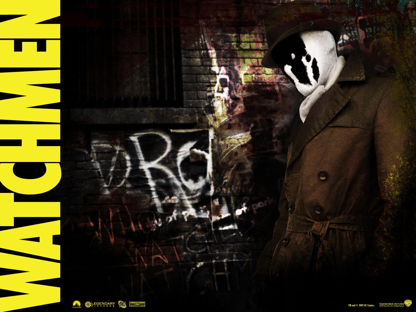 ภาพยนตร์, โปสเตอร์ภาพยนตร์, โปสเตอร์, Watchmen, Rorschach, ภาพหน้าจอ, ปกอัลบั้ม