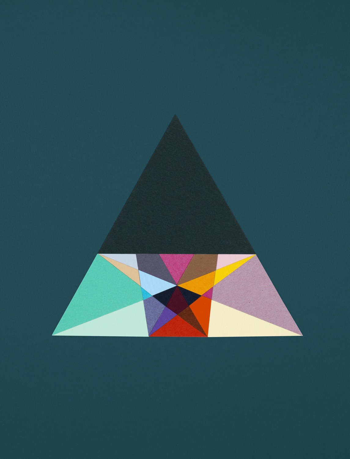 Wallpaper illustration, digital art, minimalism, symmetry, triangle