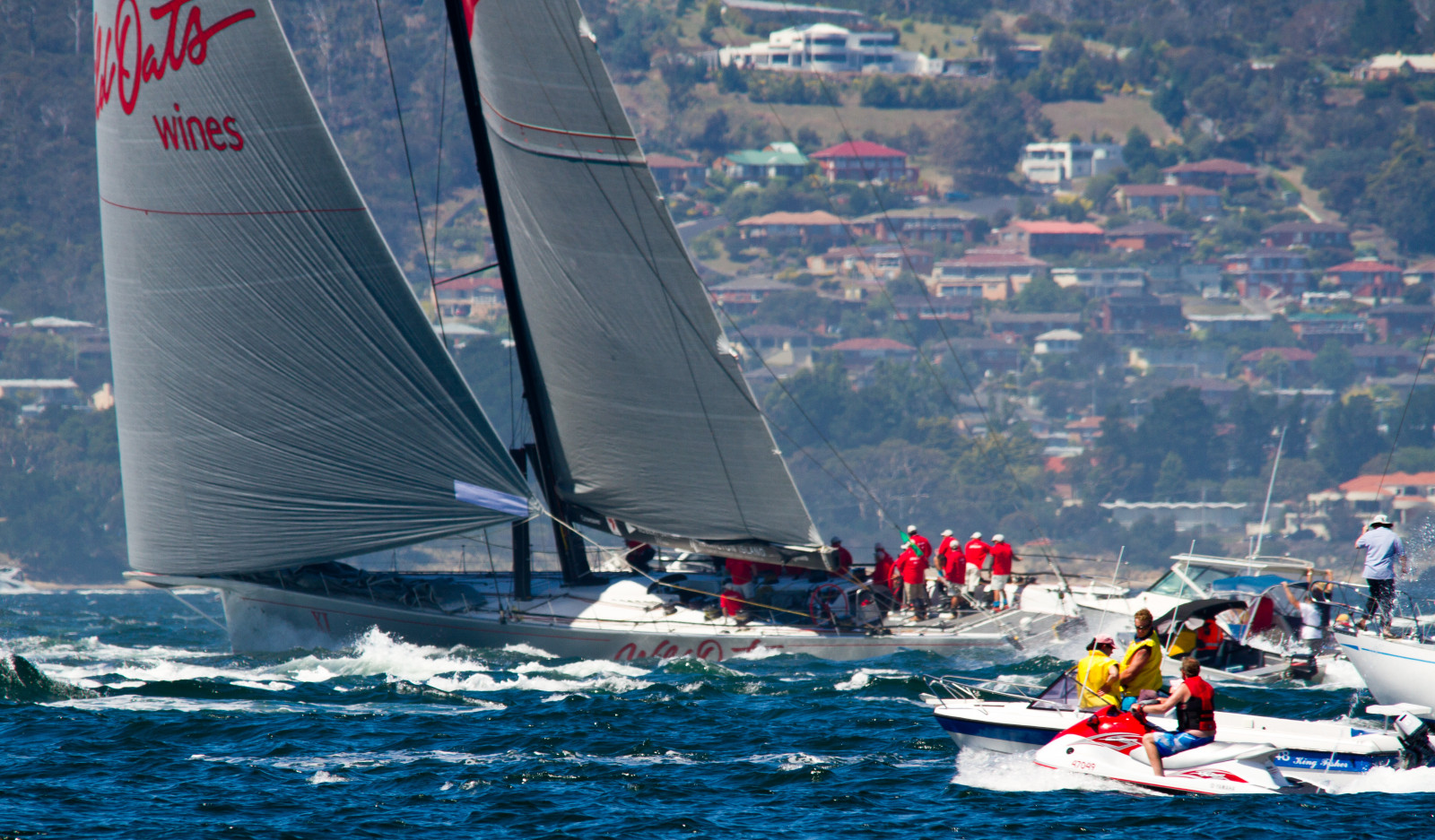 Wallpaper race, river, sailing, yacht, derwent, line, finish