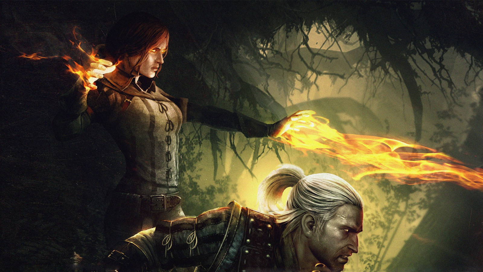 Wallpaper : gelap, The Witcher, mitologi, The Witcher 2 Assassins of