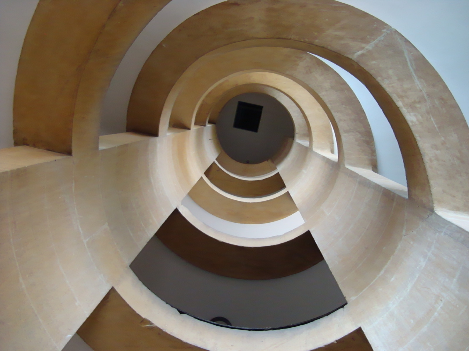 kruh, schody, Pierre, Treppen, denní osvětlení, Lorraine, Metz, Escaliers, product design