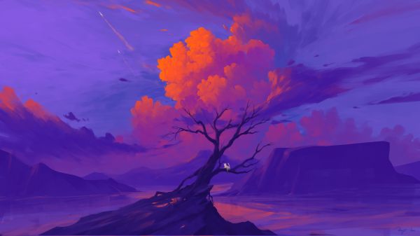 BisBiswas,digital art,artwork,illustration,landscape,nature