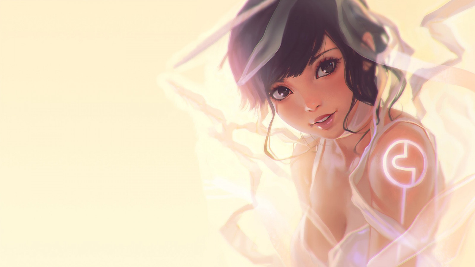 ženy, anime, bruneta, umělecká díla, černé vlasy, pusa, mangaka