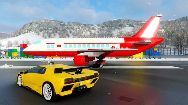 Forza Horizon 4,car,LEGO,Video Game Art,video games,vehicle