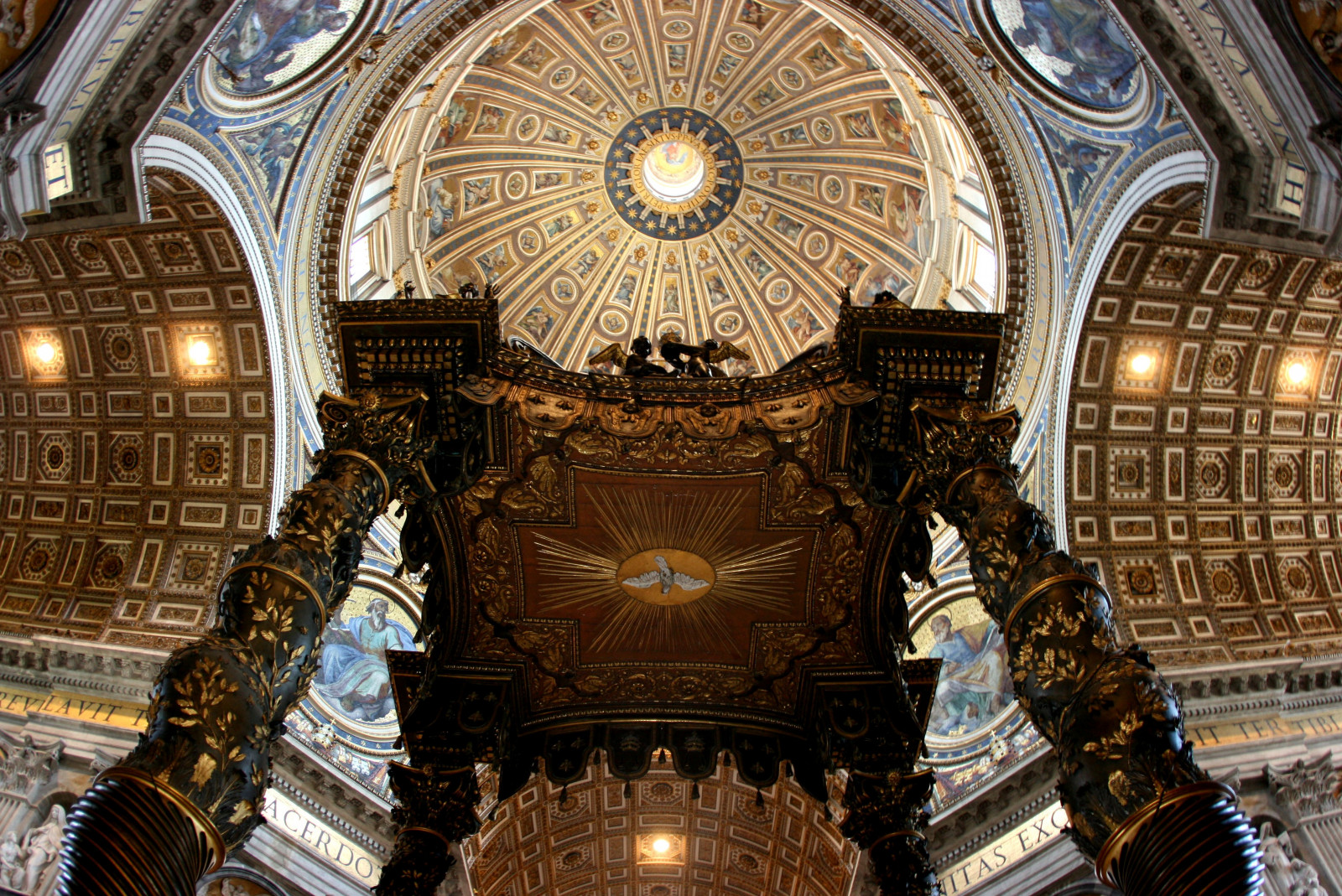 Blue Church Rome Wallpaper : city, blue, summer, Italy, fish, vatican, Rome, eye, ART ...
