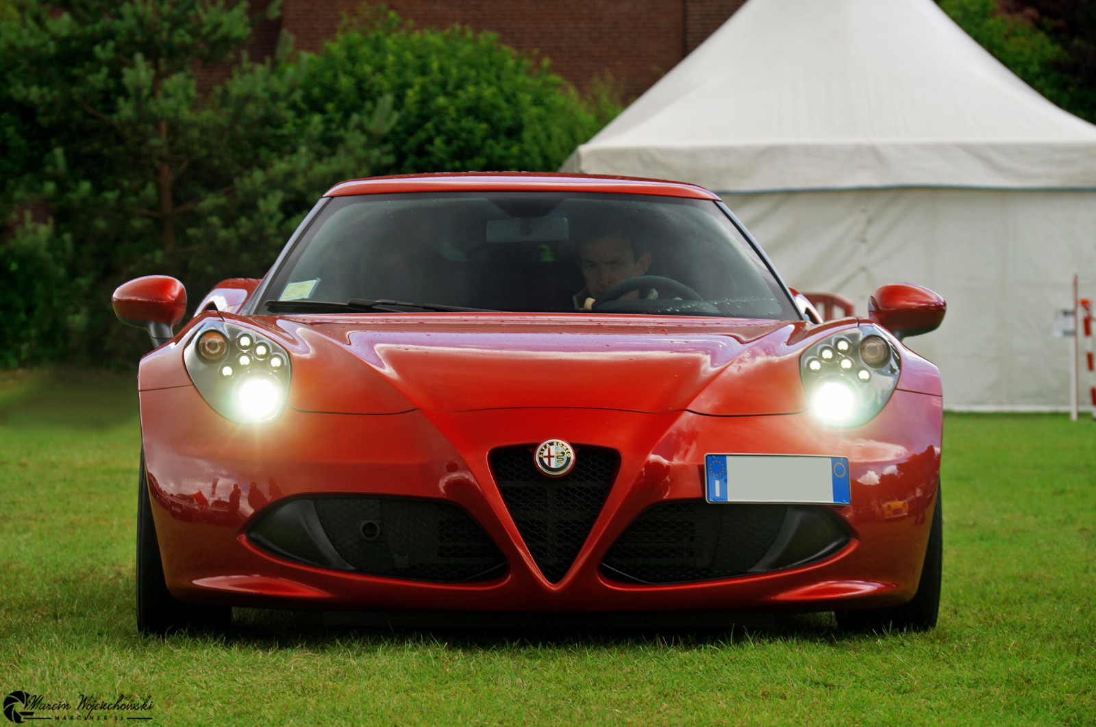 Wallpaper show, Ireland, red, Dublin, classic, cars, car, italian