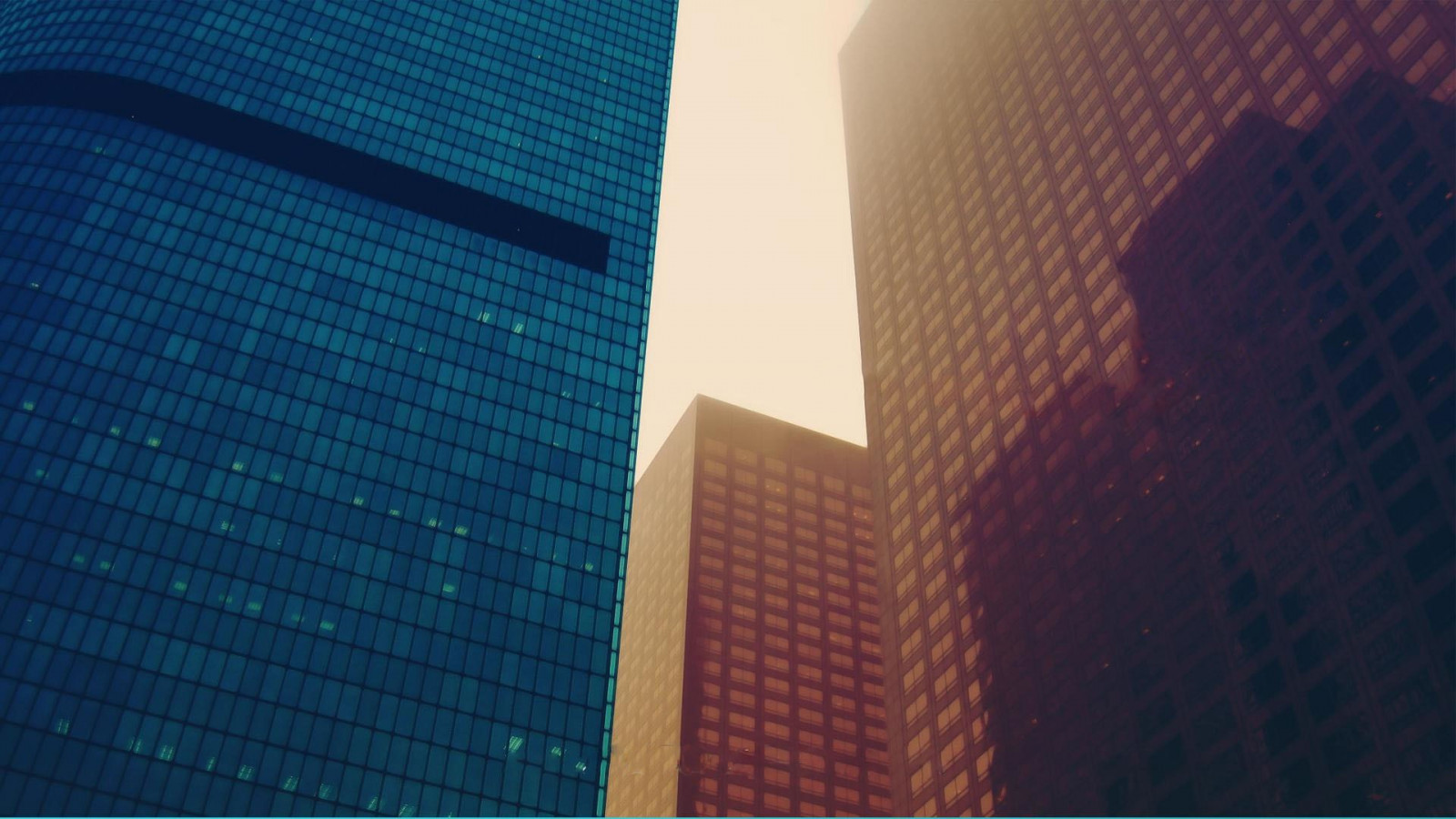 město, architektura, budova, odraz, mrakodrap, modrý, světlo, barva, tvar, design, čára, fasáda, Atmosféra Země, panelový dům, Žaluzie okna