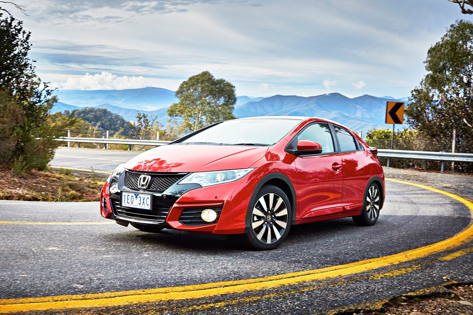 Wallpaper 1559x1040 px, 2015, au, cars, civic, hatchback, Honda, red