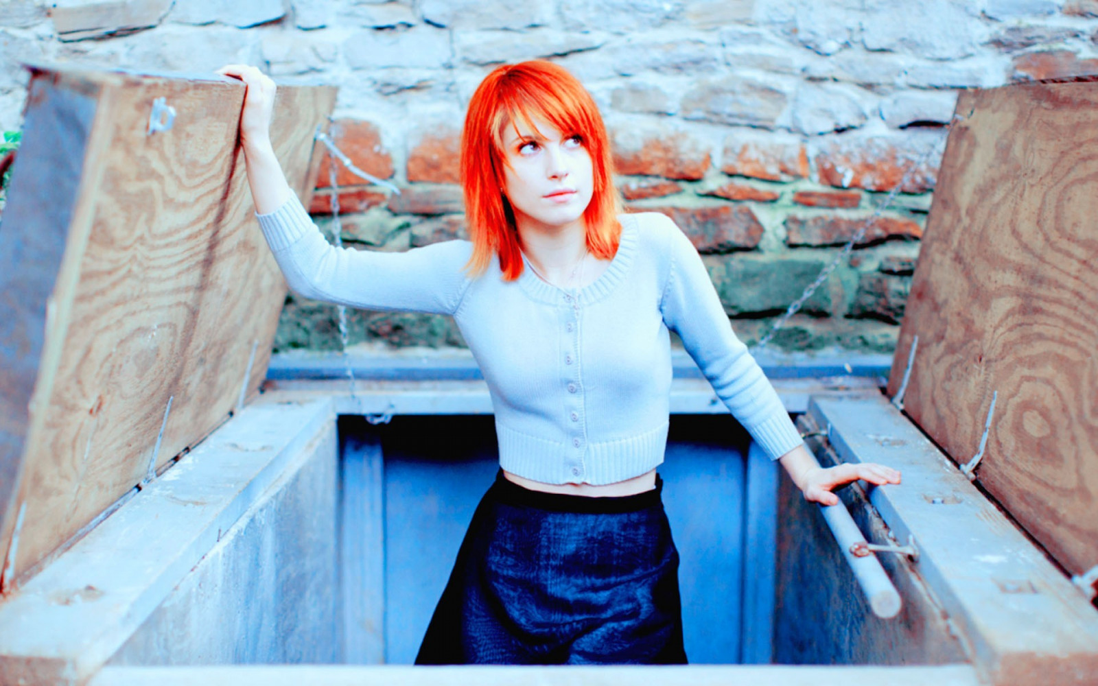 ผู้หญิง, หัวแดง, อะนิเมะ, สีแดง, นักร้อง, สีน้ำเงิน, แฟชั่น, Hayley Williams, เสื้อผ้า, Paramore, ศิลปะ, สี, ความงาม, ชุดแต่งกาย