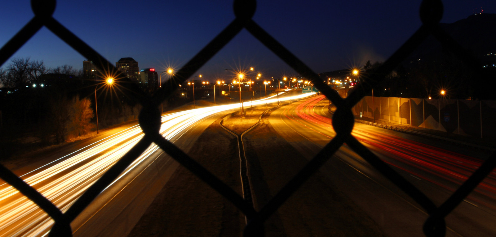 Wallpaper road, longexposure, light, blur, night, Canon, eos, rebel