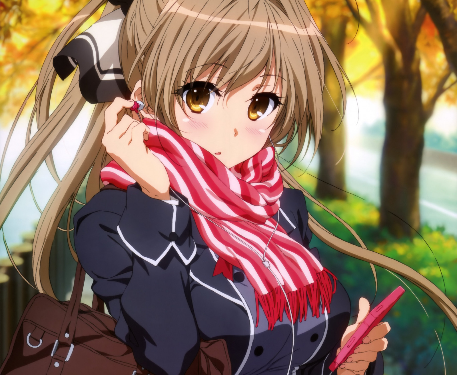 Amagi Brilliant Park, Sento Isuzu, školačka, sluchátka, dráty