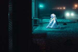 Wallpaper : anime, neon, Ayanami Rei, Neon Genesis Evangelion 1920x1080