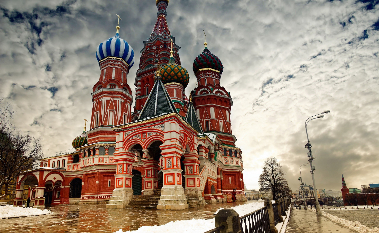 Bakgrundsbilder : stadsbild, moskva, byggnad, snö, vinter-, Turism ...