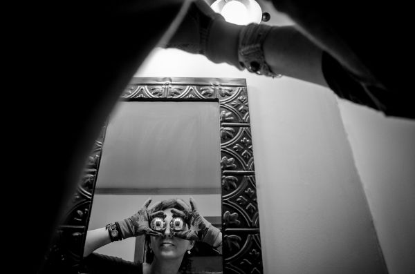 reflection, white, black, monochrome, photography, gloves