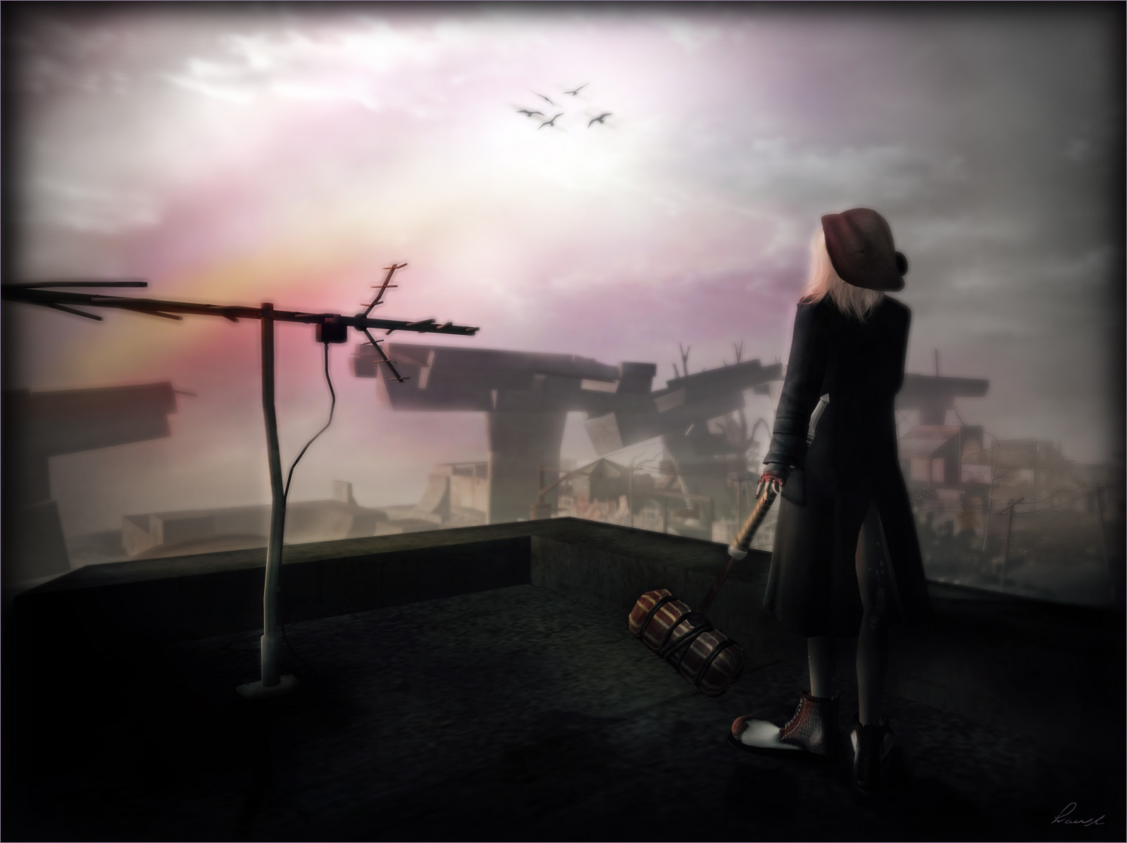 ptactvo, naděje, duha, mír, klaun, někde, písně, Harley Quinn, Klauni, Harl, někde za duhou, buď šťastný, jsem tvůj, Harleyquinade, Harleyquinaderesident