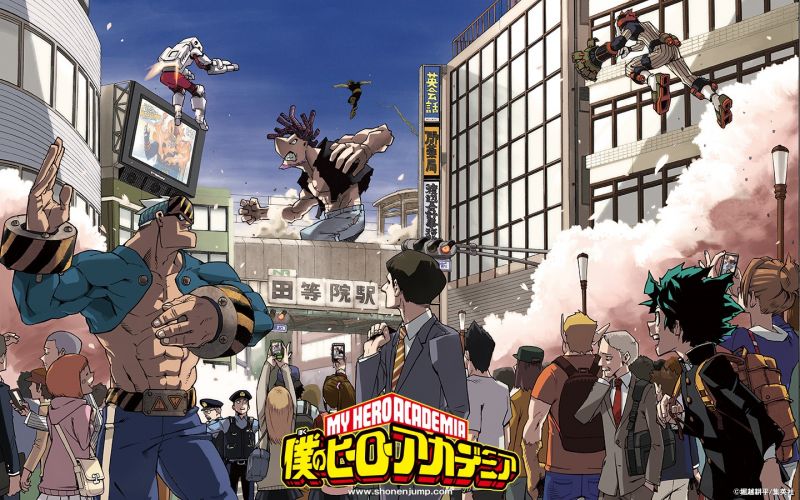 komiks, Boku no Hero Academia, festival, demonstrace, dav komiks, Boku no Hero Academia, festival, demonstrace, dav