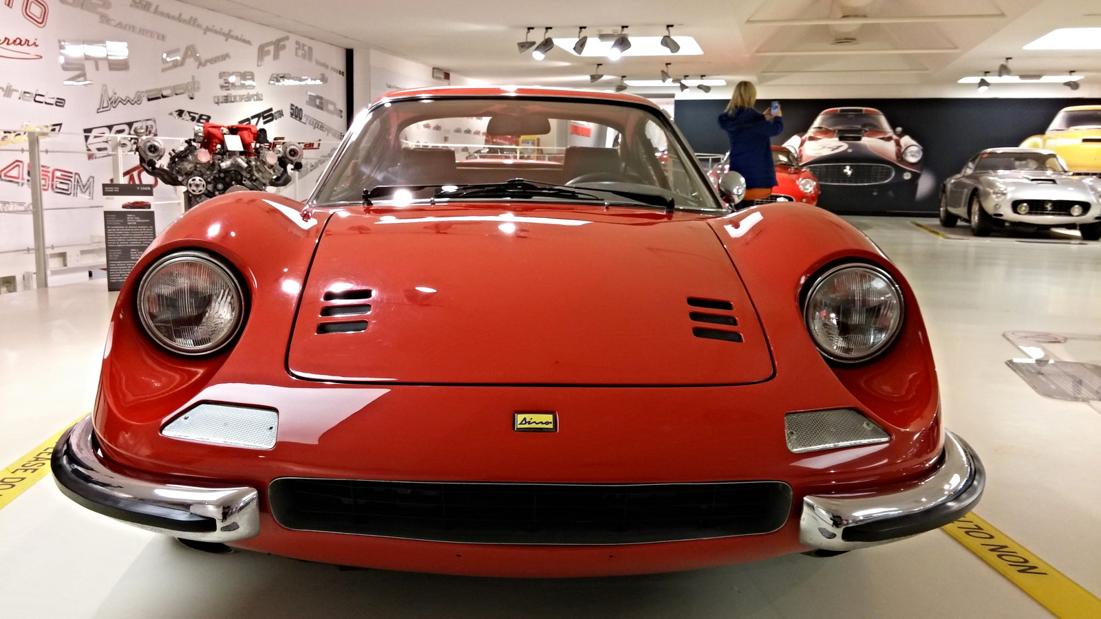 Ferrari, dino, 246, GT, 1969, museo, Maranello, worldcars