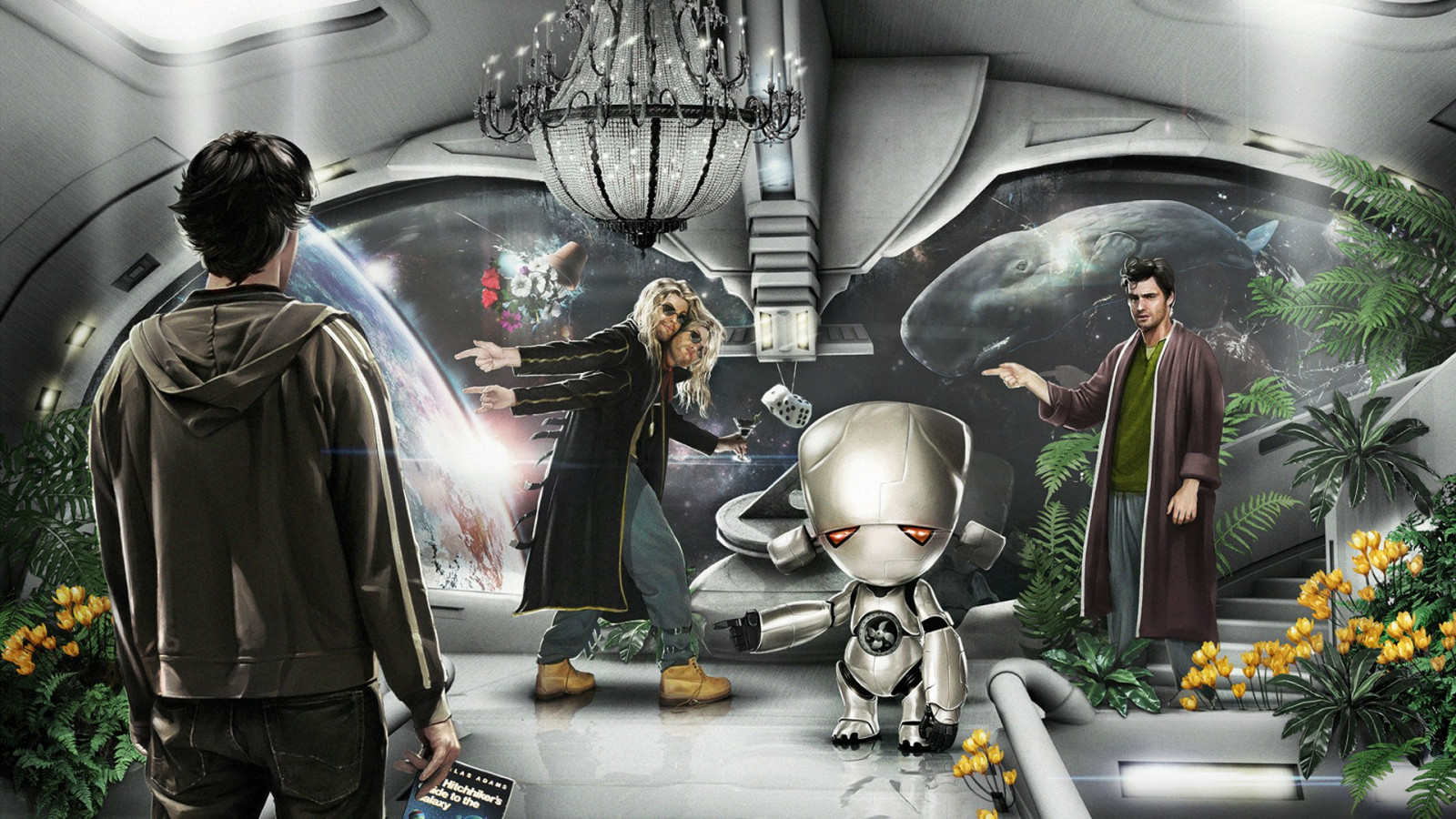 Wallpaper 1920x1080 px, android, Arthur, Beeblebrox, dent, Ford