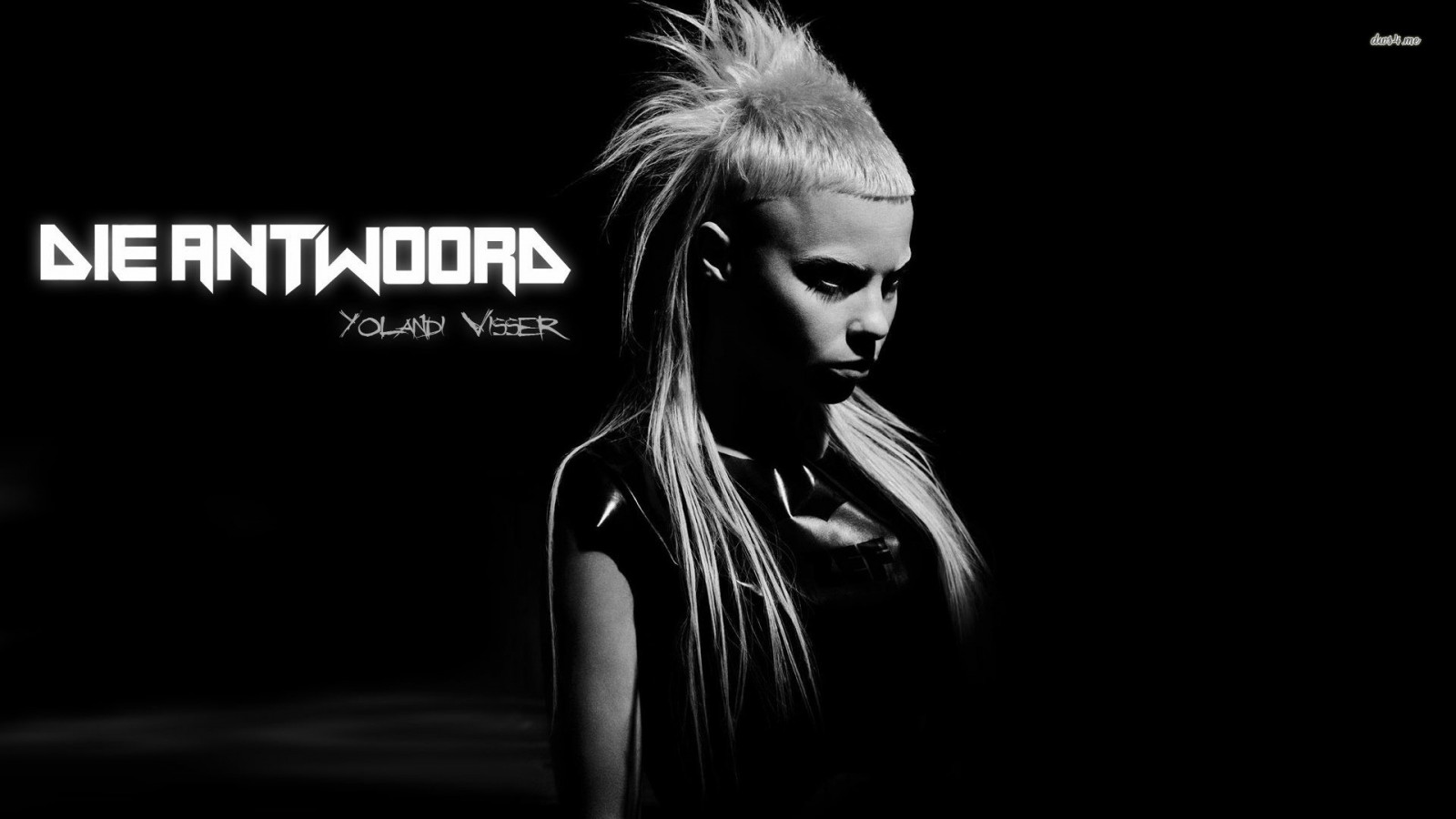 Černá, černobílý, model, fotografování, móda, Die Antwoord, Yolandi Visser, krása, tma, smysl, počítač tapeta, Černý a bílý, monochromatické fotografování, focení, Film noir