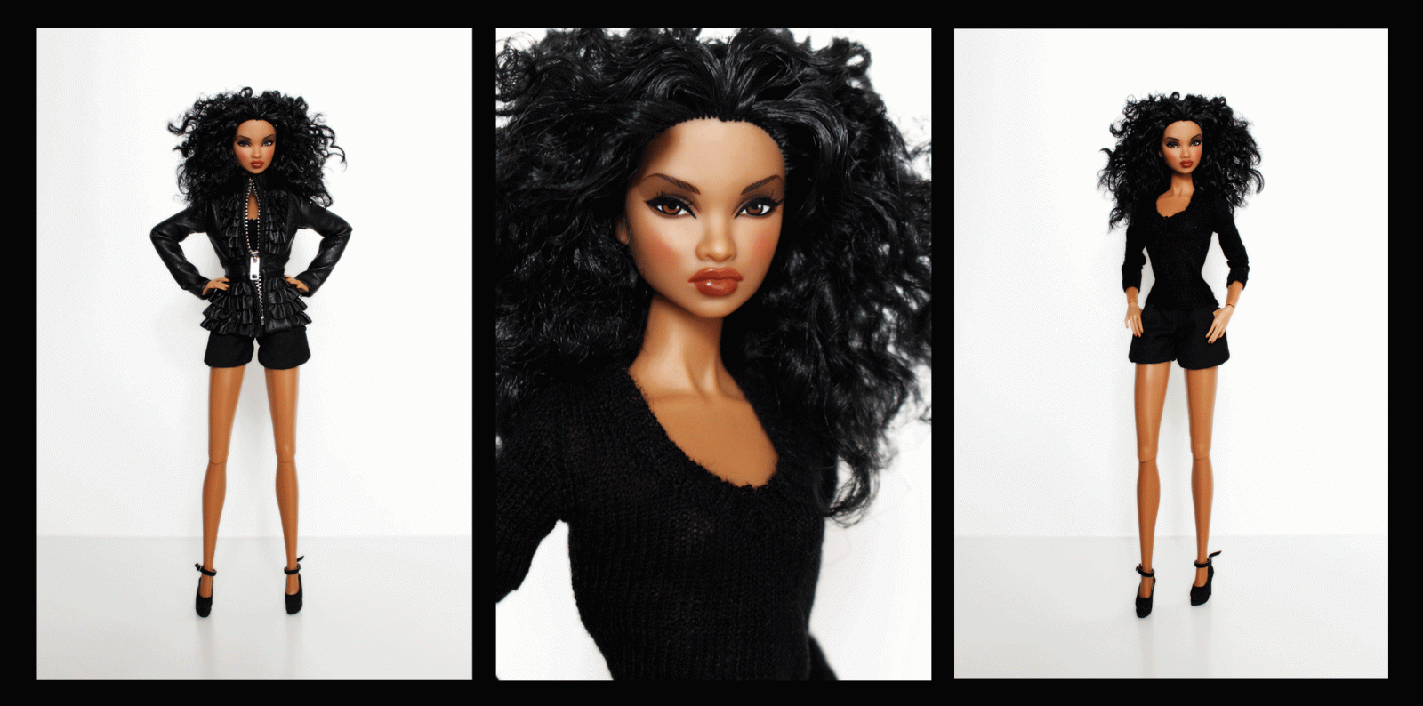 tvář, ilustrace, noc, šaty, vzor, móda, Hračka, panenka, Jason, Automaticky, upláchnout, fr, nu, účes, integrita, focení, módní design, wu, nuface, Colette, vyzdobit, giselle, pomatený