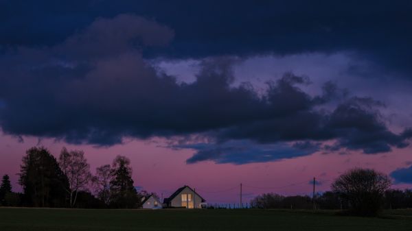 sunset,sky,cloud,evening,sonnenuntergang,purple