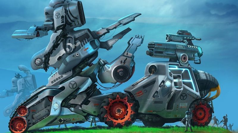fantasy umění, robot, umělecká díla, sci-fi, Koncepce umění, Hračka fantasy umění, robot, umělecká díla, sci-fi, Koncepce umění, Hračka