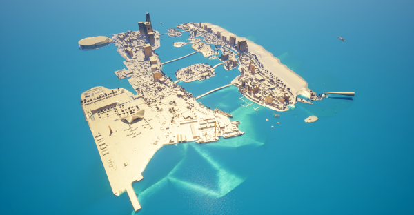 Golden City,Grand Theft Auto Vice City,video games,modding,Unreal Engine 5