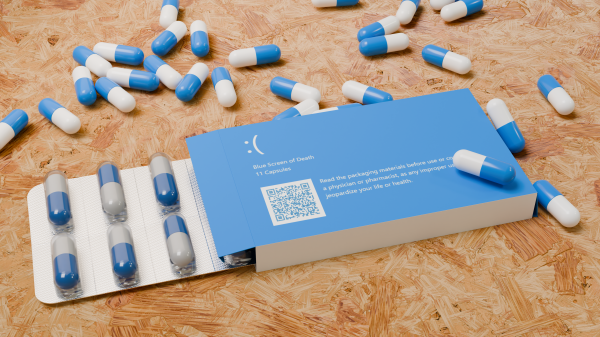 pills,Blue Screen of Death,Microsoft Windows,windows 11,Blender