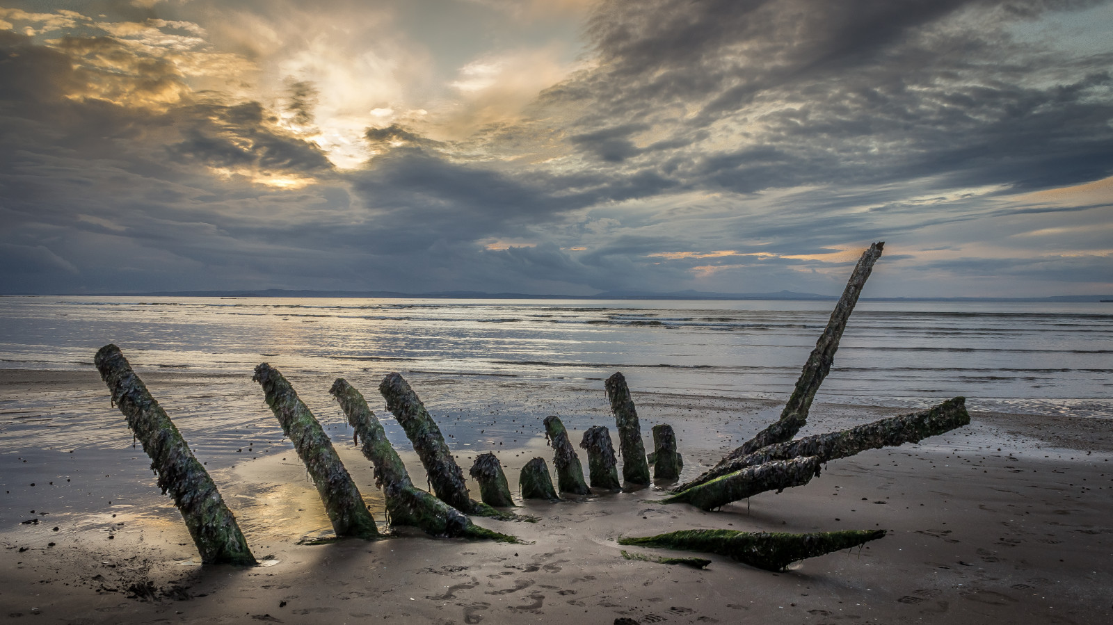 UK, acqua, nuvole, Canone, costa, Scozia, barca, naufragio, relitto, 600d, canon600d, canoneos600d