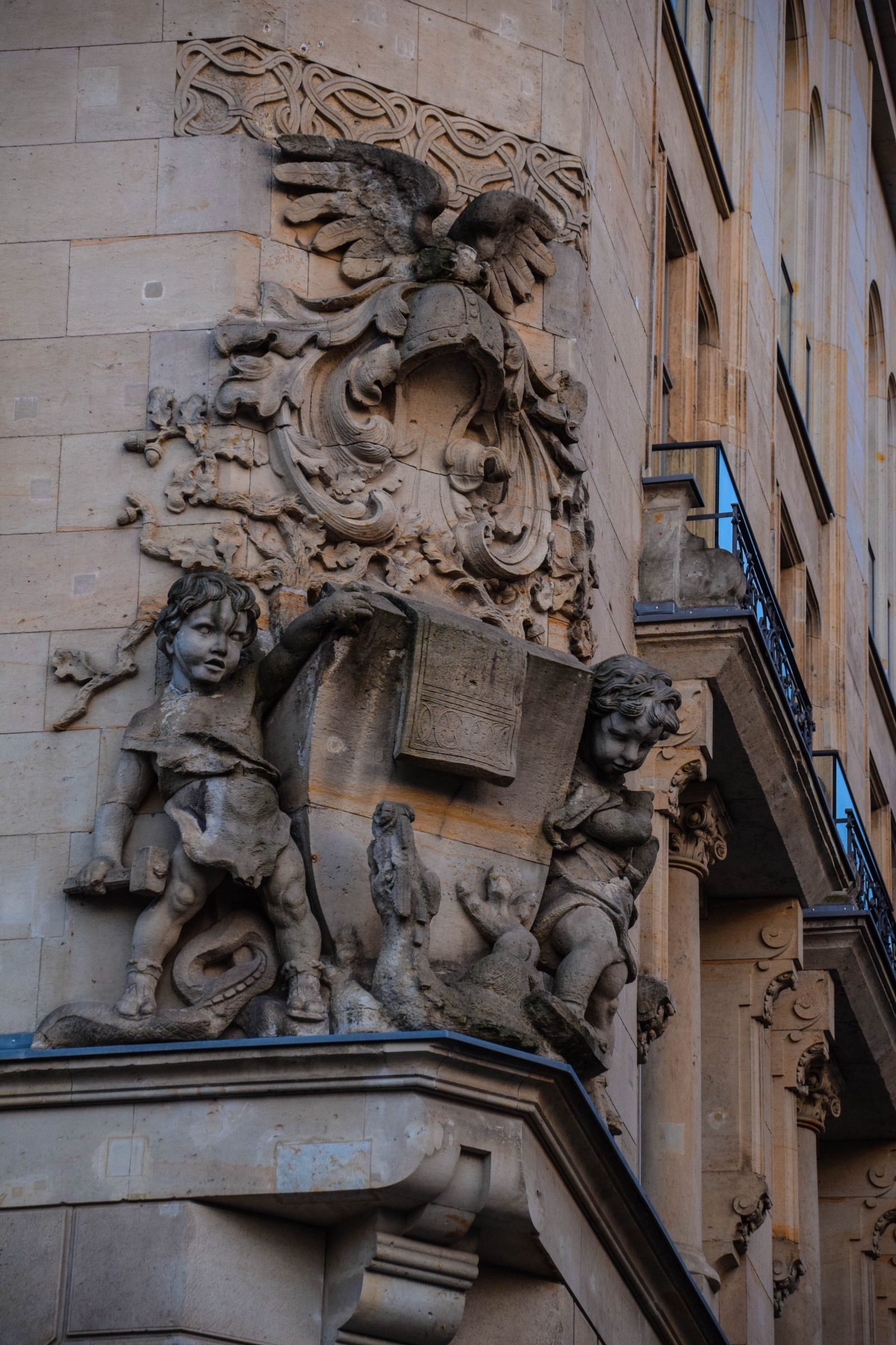 chrám, ulice, Německo, sochařství, socha, letní, Evropa, Berlín, památník, UMĚNÍ, venkovní, de, Německo, deutschland, řezba, dávná historie, chrlič