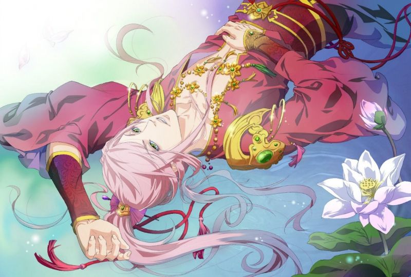 illustration, anime, manga, flower, drawing, cartoon illustration, anime, manga, flower, drawing, cartoon