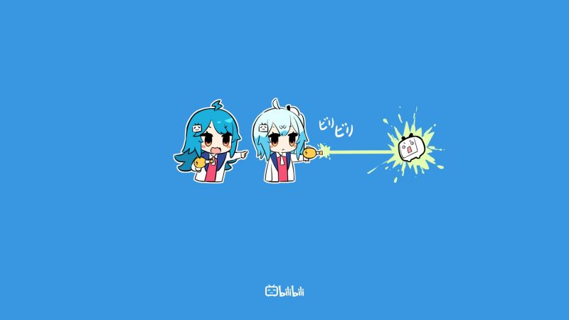 illustration, anime, anime girls, cartoon, bilibili, screenshot illustration, anime, anime girls, cartoon, bilibili, screenshot
