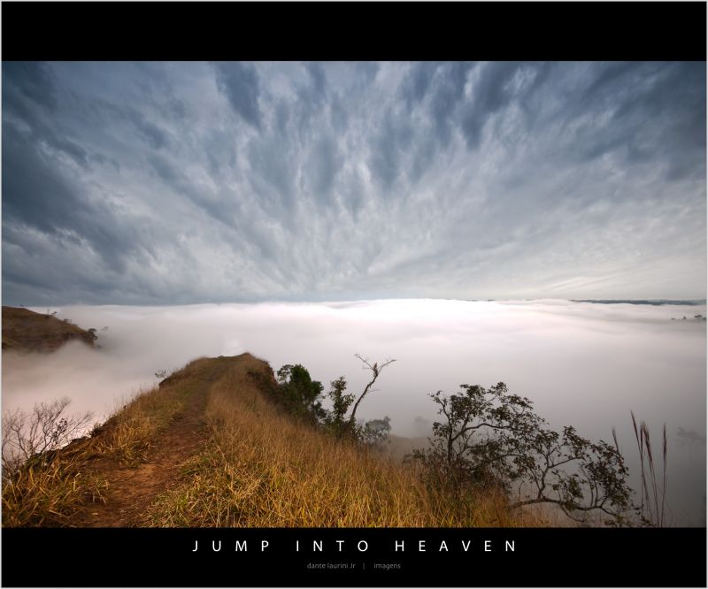 nebe, horizont, atmosféra, mrak, vysočina, jezero