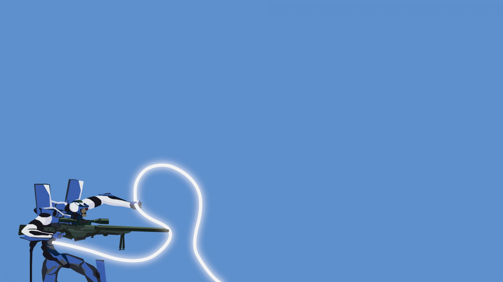 anime, Neon Genesis Evangelion, køretøj, blå, Armisael Evangelion, EVA Unit 00, Angel Evangelion, belysning, linje