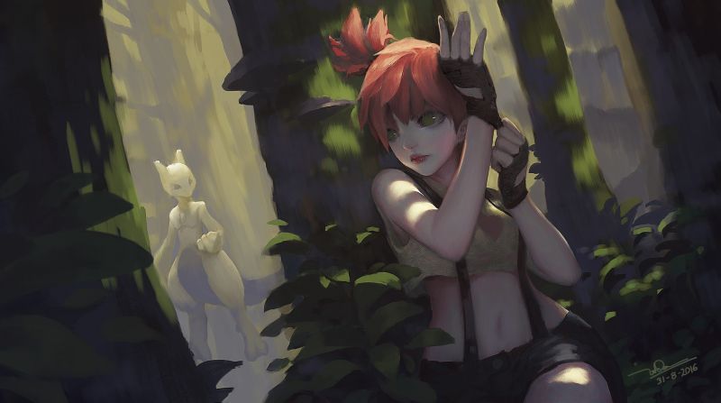 fantasy umenie, pokemon, 1890x1057 px