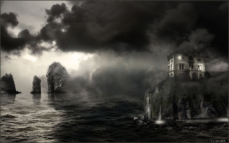 1920x1200 px, ART, CG, clouds, creepy, digital 1920x1200 px, ART, CG, clouds, creepy, digital