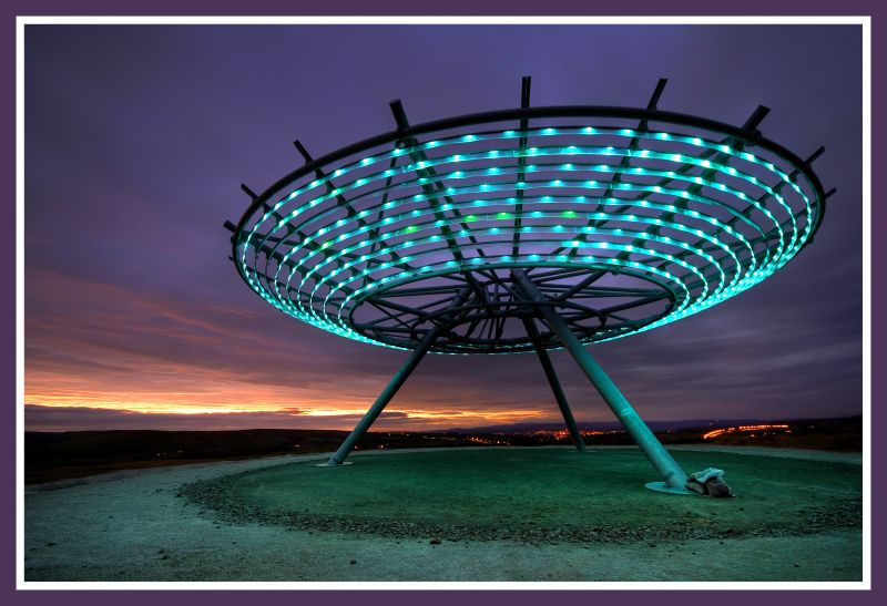 nat, himmel, Halo, struktur, lys, belysning