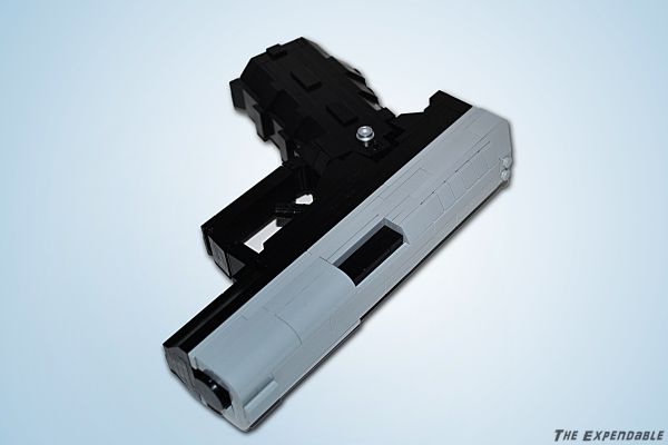 LEGO,weapon,pistol,lifesize,sidearm,p99