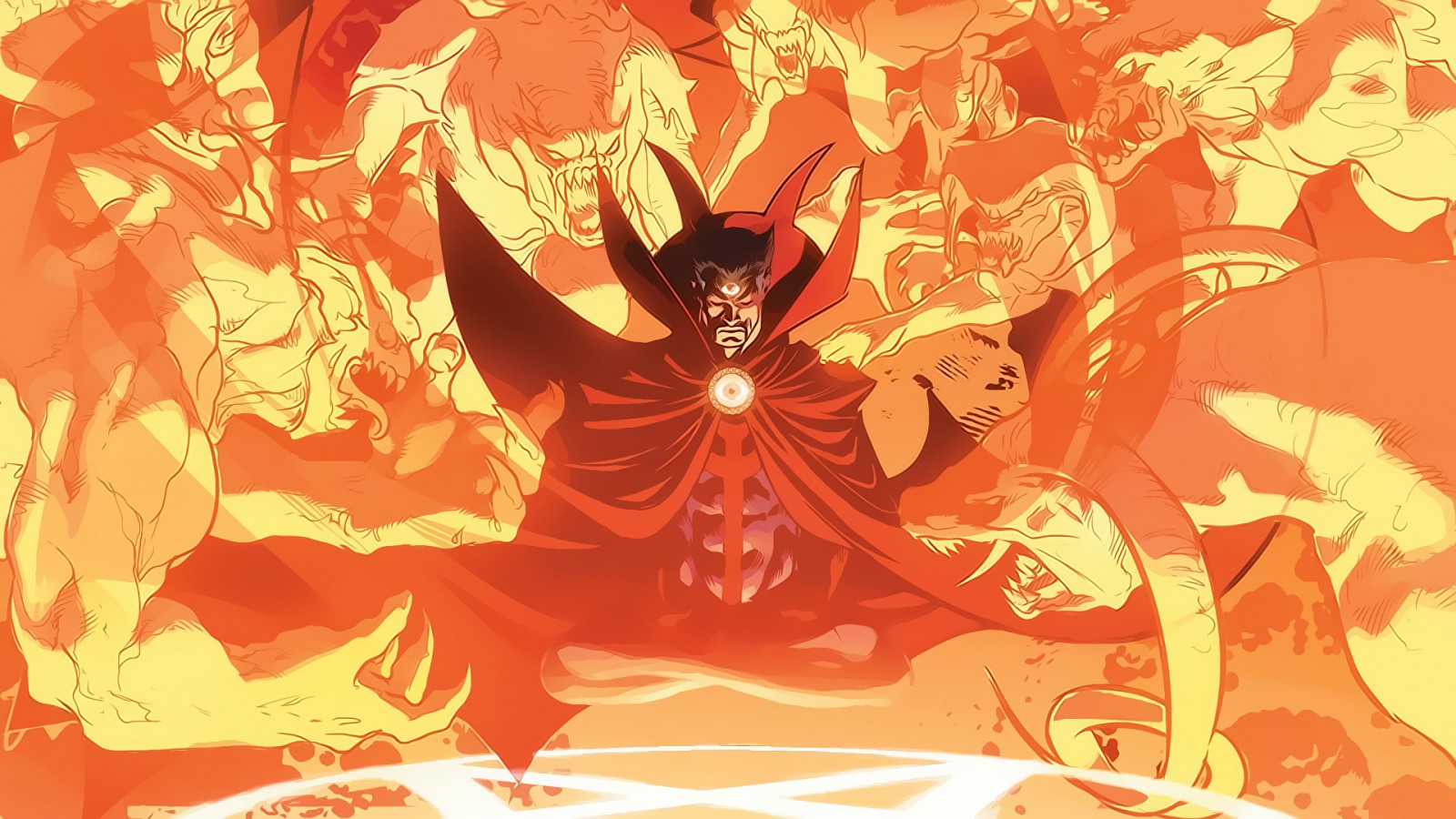 1920x1080 px, komiks, Dr. Strange